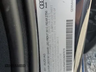 2018 Audi A6 Premium with VIN WAUF8AFC6JN097619, listed as a Copart auction lot 50621015 with 74,387 mi miles and Salvage Title. Bid and sale history available at carsss.com. Image 12.