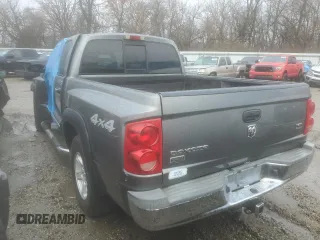 2005 Dodge Dakota Laramie with VIN 1D7HW58N25S204671, listed as a Copart auction lot 83838314 with 122,540 mi miles and Salvage Title. Bid and sale history available at DreamBid. Image 2.