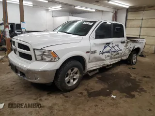 2018 Ram 1500 Big Horn with VIN 1C6RR7TT3JS107469, listed as a Copart auction lot 87501415 with 141,200 mi miles and Salvage title. Bid and sale history available at DreamBid. Image 1.