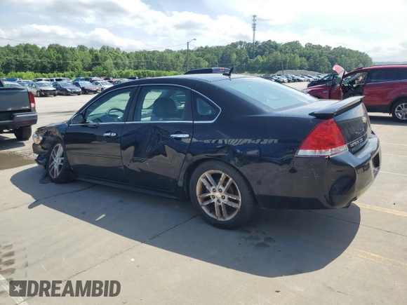 2016 Chevrolet Impala LTZ with VIN 2G1WC5E35G1142854, listed as a Copart auction lot 57105865 with 119,829 mi miles and Salvage title. Bid and sale history available at DreamBid. Image 2.