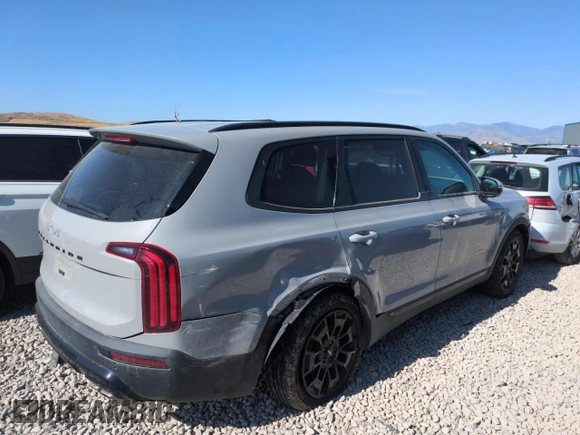 2022 Kia Telluride SX with VIN 5XYP5DHC4NG212004, listed as a Copart auction lot 59169415 with 65,874 mi miles and Salvage title. Bid and sale history available at DreamBid. Image 3.