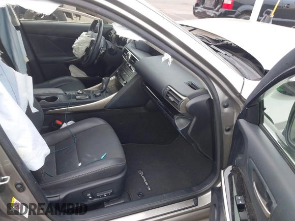2018 Lexus IS 300 with VIN JTHBA1D22J5067449, listed as a IAAI auction lot 42130603 with 24,312 mi miles and . Bid and sale history available at DreamBid. Image 5.