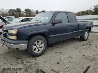 2006 Chevrolet Silverado 1500 LS with VIN 1GCEC19XX6Z218955, listed as a Copart auction lot 85289534 with 0 mi miles and Salvage Title. Bid and sale history available at carsss.com. Image 1.