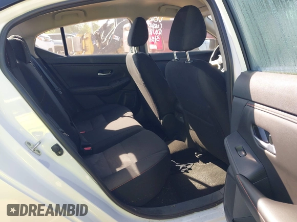 2025 Nissan Sentra SR with VIN 3N1AB8DV6SY290923, listed as a IAAI auction lot 41952715 with 2,406 mi miles and . Bid and sale history available at DreamBid. Image 8.