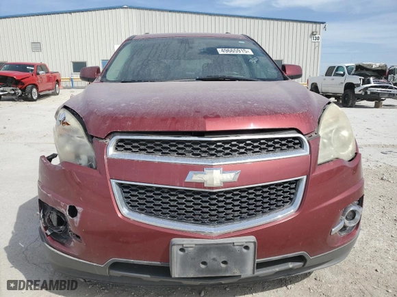 2011 Chevrolet Equinox LT w/2LT with VIN 2CNALPEC1B6214394, listed as a Copart auction lot 49665915 with 171,631 mi miles and Salvage Title. Bid and sale history available at carsss.com. Image 5.