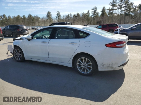 2017 Ford Fusion SE with VIN 3FA6P0HD5HR320090, listed as a Copart auction lot 48362185 with 133,101 mi miles and Salvage Title. Bid and sale history available at carsss.com. Image 2.