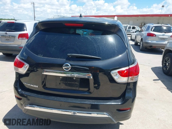 2015 Nissan Pathfinder SV with VIN 5N1AR2MNXFC660187, listed as a IAAI auction lot 42612648 with 136,873 mi miles and . Bid and sale history available at DreamBid. Image 16.