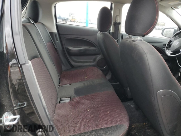 2023 Mitsubishi Mirage Black Edition with VIN ML32AWHJ5PH001181, listed as a Copart auction lot 47870945 with 52,757 mi miles and Salvage title. Bid and sale history available at DreamBid. Image 10.