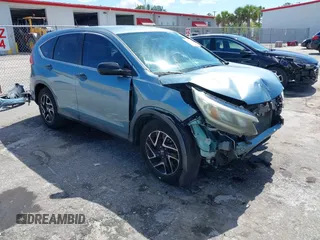 2016 Honda CR-V SE z VIN 2HKRM3H42GH556893, wystawiony jako IAAI lot #42255060 z przebiegiem 112 766 mil mil oraz . Historia ofert i sprzedaży dostępna na DreamBid. Obrazek 1.