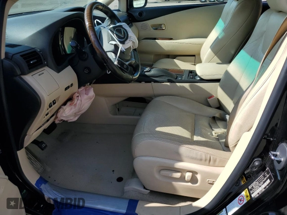 2015 Lexus RX 350 with VIN 2T2ZK1BA0FC196464, listed as a Copart auction lot 54526075 with 297,411 mi miles and Salvage Title. Bid and sale history available at carsss.com. Image 7.