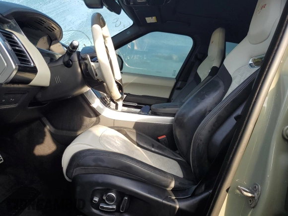 2022 Land Rover Range Rover Sport SVR with VIN SALWZ2RE0NA216483, listed as a Copart auction lot 73720854 with Not Provided miles and Non Repairable. Bid and sale history available at DreamBid. Image 7.