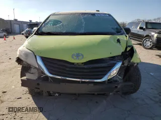 2013 Toyota Sienna L with VIN 5TDZK3DC7DS289422, listed as a Copart auction lot 87951105 with 183,949 mi miles and Salvage Title. Bid and sale history available at carsss.com. Image 5.