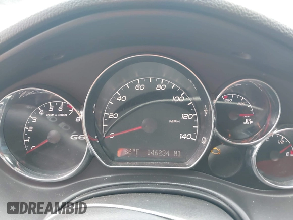 2010 Pontiac G6 1SD with VIN 1G2ZA5EB5A4166444, listed as a IAAI auction lot 42711317 with 146,234 mi miles and . Bid and sale history available at DreamBid. Image 7.