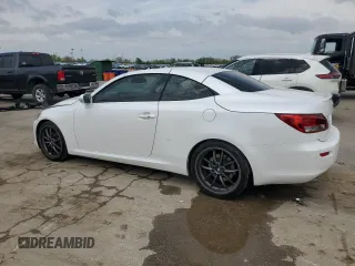 2012 Lexus IS 250 C with VIN JTHFF2C23C2524901, listed as a Copart auction lot 53550135 with 67,652 mi miles and Salvage title. Bid and sale history available at DreamBid. Image 2.