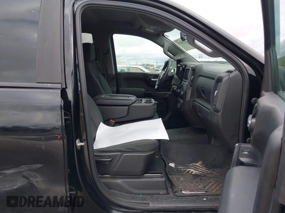 2021 Chevrolet Silverado 1500 Custom Trail Boss with VIN 3GCPYCEF4MG147073, listed as a IAAI auction lot 41786919 with 89,749 mi miles and . Bid and sale history available at DreamBid. Image 5.