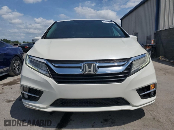 2020 Honda Odyssey Elite with VIN 5FNRL6H99LB063690, listed as a Copart auction lot 51225435 with 70,721 mi miles and Salvage Title. Bid and sale history available at DreamBid. Image 5.