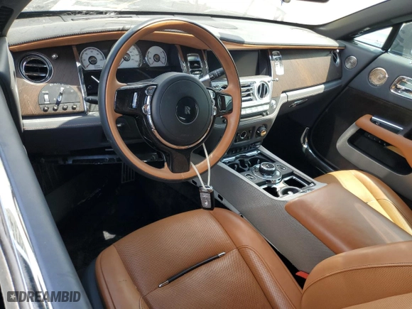 2018 Rolls-Royce Wraith with VIN SCA665C5XJUX87117, listed as a Copart auction lot 65855274 with 0 mi miles and Salvage Title. Bid and sale history available at carsss.com. Image 8.