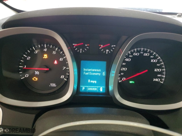 2010 Chevrolet Equinox LT w/1LT with VIN 2CNFLEEW0A6203681, listed as a Copart auction lot 48073175 with 86,808 mi miles and Clean Title. Bid and sale history available at carsss.com. Image 9.