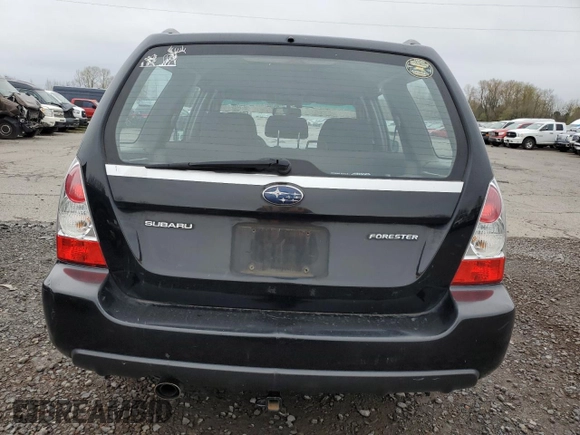 2007 Subaru Forester X with VIN JF1SG63627H743249, listed as a Copart auction lot 50244905 with 243,100 mi miles and Salvage Title. Bid and sale history available at carsss.com. Image 6.