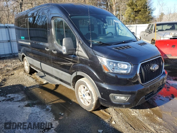 2023 Ford Transit Passenger XL with VIN 1FBAX2C81PKA19298, listed as a Copart auction lot 61276775 with 41,933 mi miles and Non repairable. Bid and sale history available at DreamBid. Image 4.