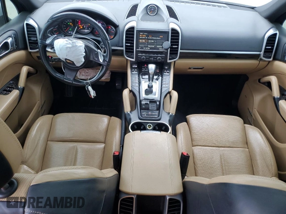 2014 Porsche Cayenne with VIN WP1AA2A26ELA97481, listed as a Copart auction lot 53707755 with 185,787 mi miles and Salvage title. Bid and sale history available at DreamBid. Image 8.