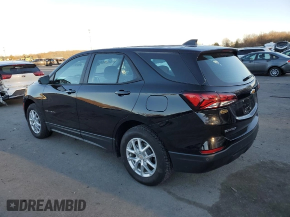 2024 Chevrolet Equinox LS with VIN 3GNAX5EG7RL274354, listed as a Copart auction lot 82383104 with 12,475 mi miles and Salvage Title. Bid and sale history available at carsss.com. Image 2.