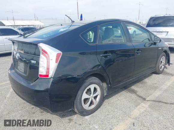 2014 Toyota Prius Four with VIN JTDKN3DU0E0376097, listed as a IAAI auction lot 41909796 with 122,973 mi miles. Bid and sale history available at carsss.com. Image 4.