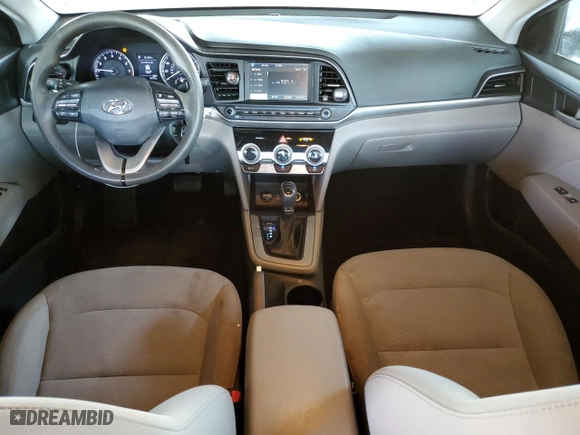 2019 Hyundai Elantra Preferred with VIN KMHD84LF6KU746140, listed as a Copart auction lot 43200155 with 90,752 mi miles and Salvage Title. Bid and sale history available at carsss.com. Image 8.