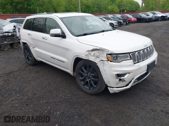 2018 Jeep Grand Cherokee High Altitude z VIN 1C4RJFCG7JC216122, wystawiony jako IAAI lot #42221311 z przebiegiem 121 852 mil mil oraz . Historia ofert i sprzedaży dostępna na DreamBid. Obrazek 1.