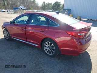 2015 Hyundai Sonata Limited with VIN 5NPE34AF6FH124468, listed as a IAAI auction lot 42002580 with 163,214 mi miles and . Bid and sale history available at carsss.com. Image 3.