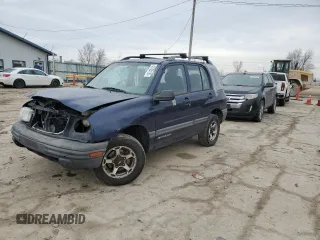 2000 Chevrolet Tracker с VIN 2CNBJ13C0Y6917889, выставлен на аукционе Copart как лот 42703105 с пробегом Не указан миль и Списание • Salvage title. История ставок и продаж доступна на DreamBid. Изображение 1.