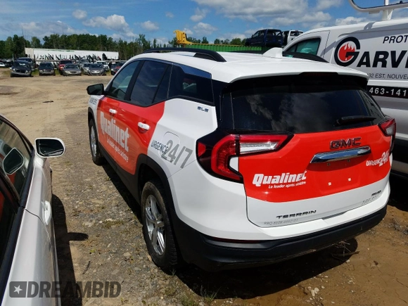 2024 GMC Terrain SLE z VIN 3GKALTEG1RL276209, wystawiony jako Copart lot #61026725 z przebiegiem 66 331 mil mil oraz Szkoda całkowita • Salvage title. Historia ofert i sprzedaży dostępna na DreamBid. Obrazek 2.