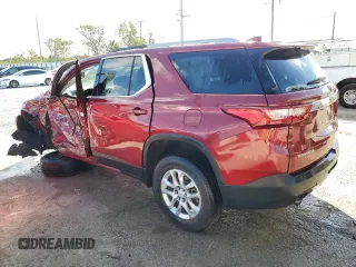 2018 Chevrolet Traverse LT Cloth with VIN 1GNERGKW6JJ281018, listed as a Copart auction lot 45367585 with 111,630 mi miles and Non Repairable. Bid and sale history available at carsss.com. Image 2.