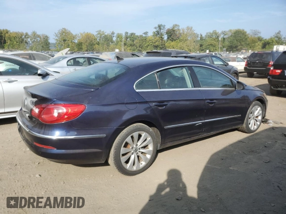 2012 Volkswagen CC Sport with VIN WVWMN7AN9CE501126, listed as a Copart auction lot 72253594 with 88,838 mi miles and Clean Title. Bid and sale history available at carsss.com. Image 3.