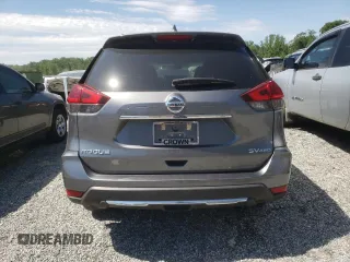 2017 Nissan Rogue SV with VIN 5N1AT2MVXHC897394, listed as a Copart auction lot 57655995 with 71,932 mi miles and Salvage title. Bid and sale history available at DreamBid. Image 6.