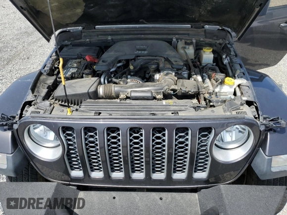 2020 Jeep Gladiator Overland с VIN 1C6HJTFG4LL171074, выставлен на аукционе Copart как лот 55677395 с пробегом 60 506 миль миль и Списание • Salvage title. История ставок и продаж доступна на DreamBid. Изображение 11.