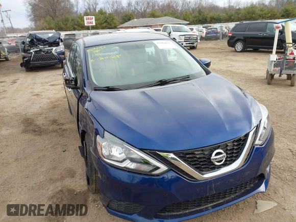 2016 Nissan Sentra SV with VIN 3N1AB7AP4GY262027, listed as a IAAI auction lot 41902879 with 61,449 mi miles and . Bid and sale history available at DreamBid. Image 1.