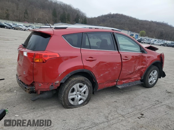2015 Toyota RAV4 LE with VIN 2T3BFREV6FW248774, listed as a Copart auction lot 51546965 with 103,894 mi miles and Salvage title. Bid and sale history available at DreamBid. Image 3.