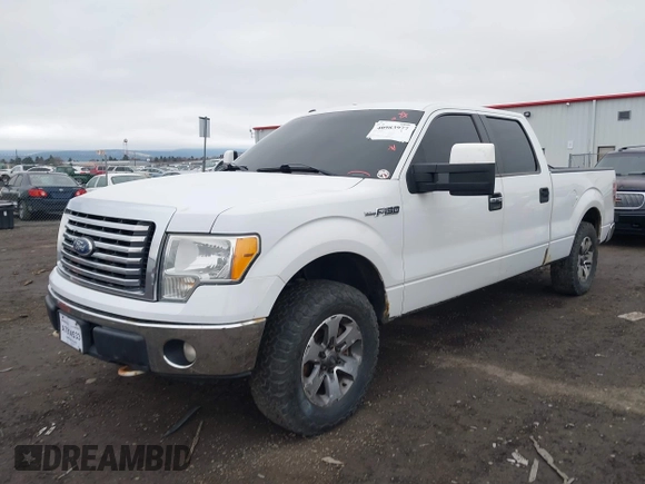 2011 Ford F-150 XL with VIN 1FTFW1EF9BFA00476, listed as a IAAI auction lot 40983977 with 189,294 mi miles. Bid and sale history available at carsss.com. Image 2.