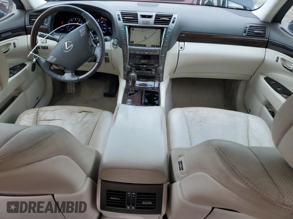 2008 Lexus LS 460 с VIN JTHBL46FX85066409, выставлен на аукционе Copart как лот 52006585 с пробегом 263 534 миль миль и Чистый • Clean title. История ставок и продаж доступна на DreamBid. Изображение 8.