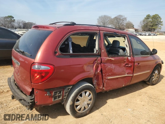 2006 Chrysler Town & Country LWB Touring with VIN 2A4GP54L96R859205, listed as a Copart auction lot 43915644 with 0 mi miles and Salvage Title. Bid and sale history available at carsss.com. Image 3.