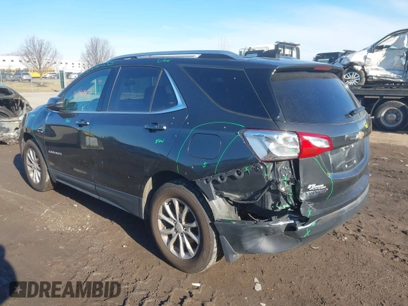 2018 Chevrolet Equinox LT z VIN 2GNAXSEV2J6122861, wystawiony jako IAAI lot #41741471 z przebiegiem 121 123 mil mil oraz . Historia ofert i sprzedaży dostępna na DreamBid. Obrazek 3.