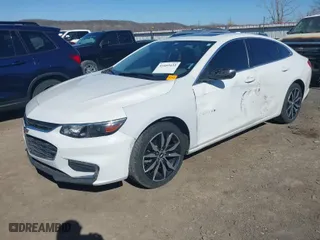 2016 Chevrolet Malibu LT with VIN 1G1ZE5STXGF257230, listed as a IAAI auction lot 41669433 with 132,333 mi miles. Bid and sale history available at carsss.com. Image 2.