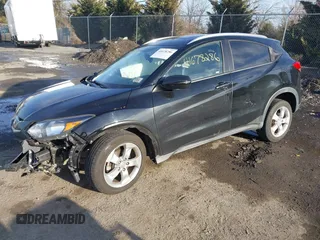 2016 Honda HR-V EX-L w/Navi with VIN 3CZRU6H70GM735515, listed as a IAAI auction lot 41678286 with 1 mi miles. Bid and sale history available at carsss.com. Image 2.