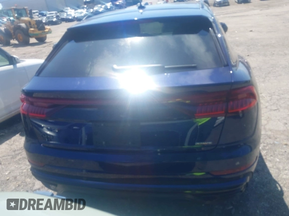 2021 Audi Q8 Premium Plus with VIN WA1EVAF12MD032292, listed as a IAAI auction lot 42175561 with 40,250 mi miles and . Bid and sale history available at DreamBid. Image 16.