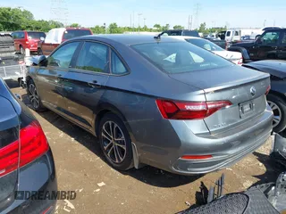 2024 Volkswagen Jetta Sport with VIN 3VWBM7BU2RM084111, listed as a IAAI auction lot 42532212 with 4,435 mi miles and . Bid and sale history available at DreamBid. Image 3.
