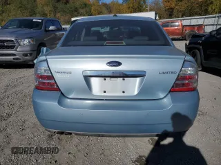 2008 Ford Taurus Limited with VIN 1FAHP25W08G140744, listed as a Copart auction lot 77228964 with 33,416 mi miles and Salvage Title. Bid and sale history available at carsss.com. Image 6.