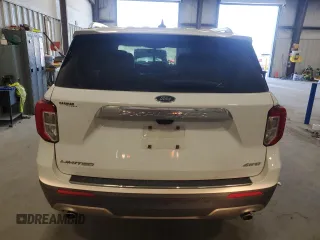 2022 Ford Explorer Limited with VIN 1FMSK8FH7NGB19320, listed as a Copart auction lot 51038435 with 62,824 mi miles and Salvage Title. Bid and sale history available at carsss.com. Image 6.