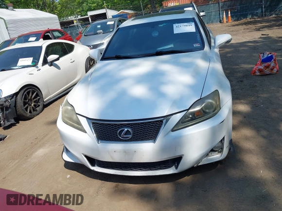 2011 Lexus IS 250 with VIN JTHBF5C29B5134964, listed as a IAAI auction lot 42179849 with 207,300 mi miles and . Bid and sale history available at DreamBid. Image 12.