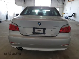 2009 BMW 5 Series 528i with VIN WBANU53569C119324, listed as a Copart auction lot 50292185 with 61,506 mi miles and Salvage Title. Bid and sale history available at carsss.com. Image 6.